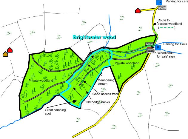 Click to view a full-size version Brightwater wood map