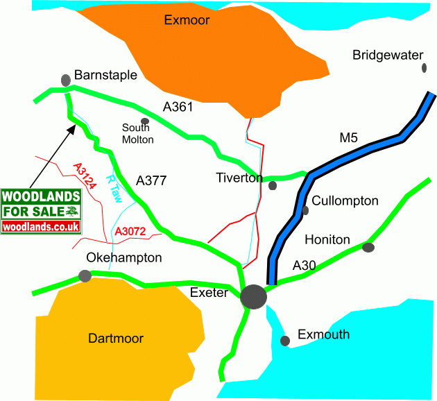 Click to view a full-size version Spring Buck wood map