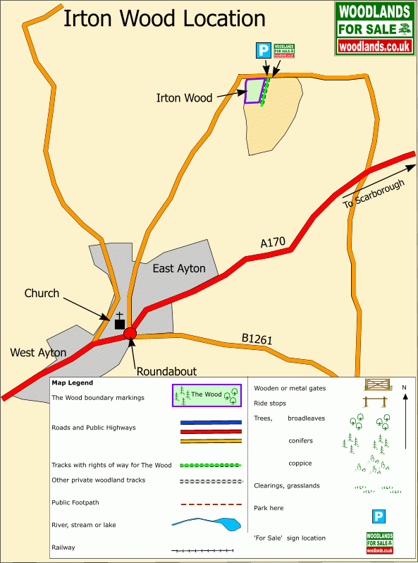 Click to view a full-size version Irtonwood map